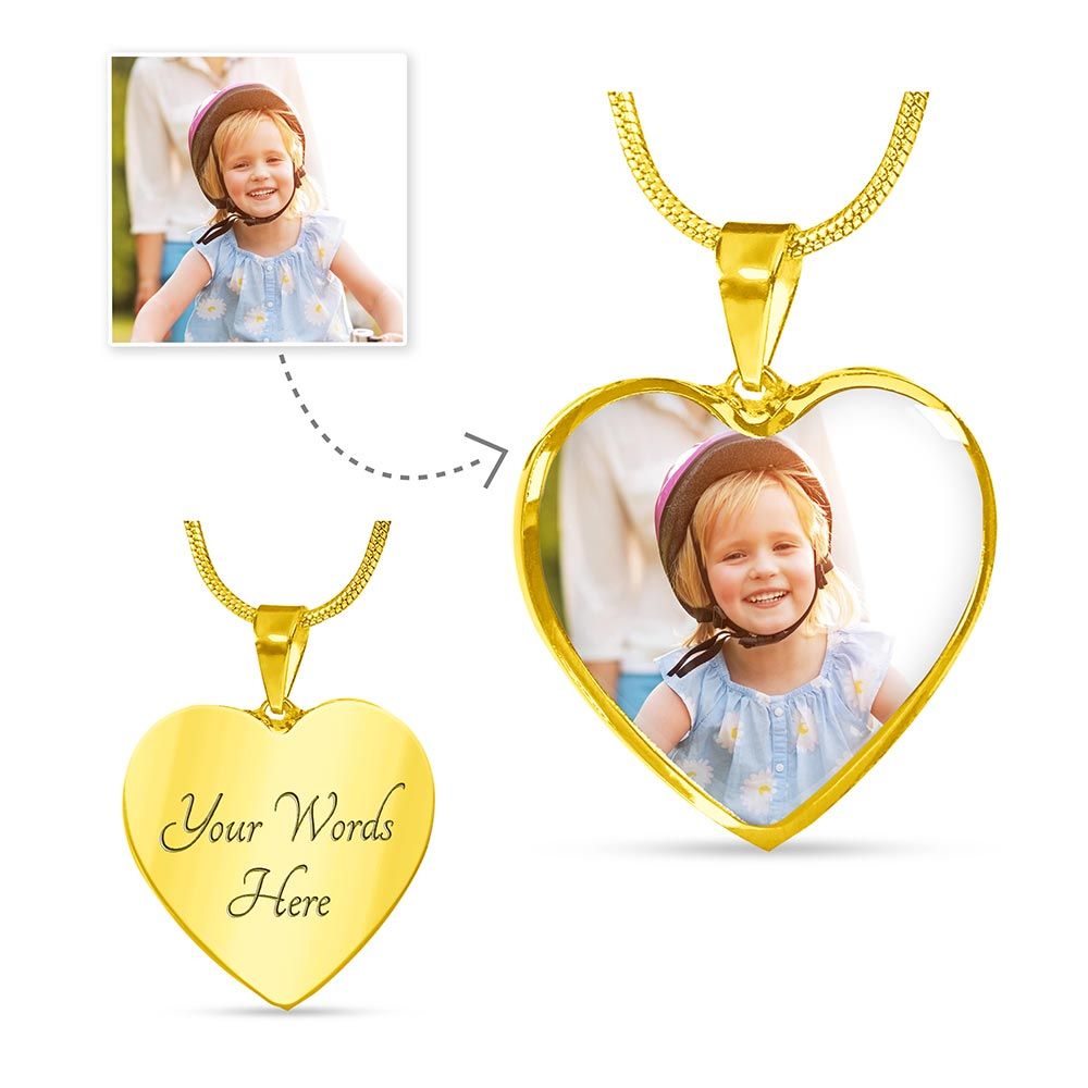 Photo Pendant Necklace