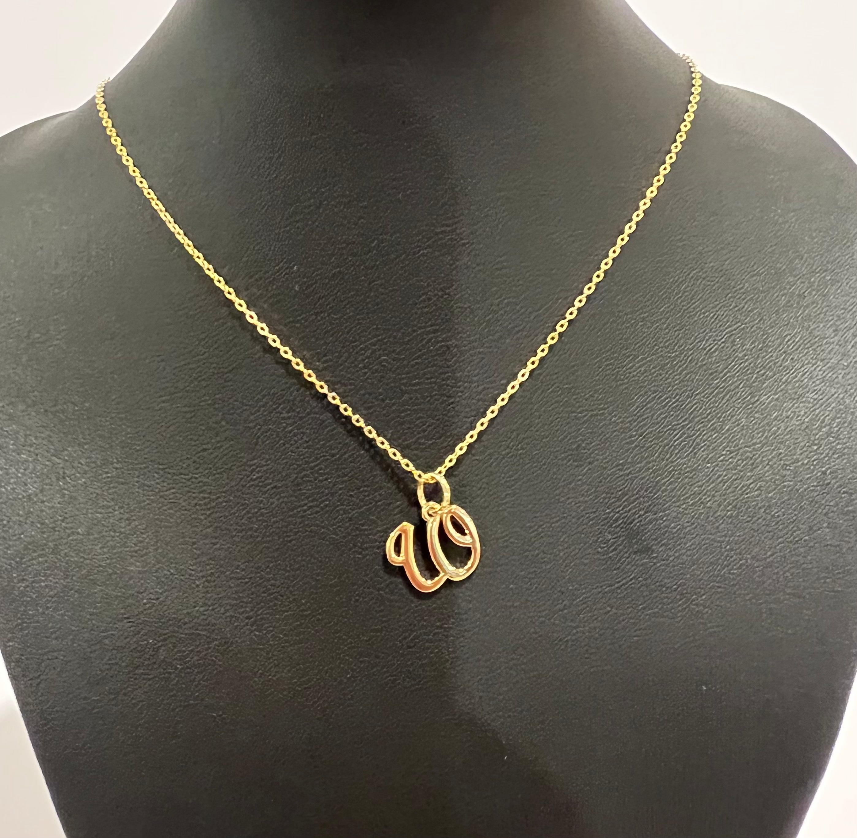Custom Initial Glitzy Lock Necklace Designed by Stacked By Suzie